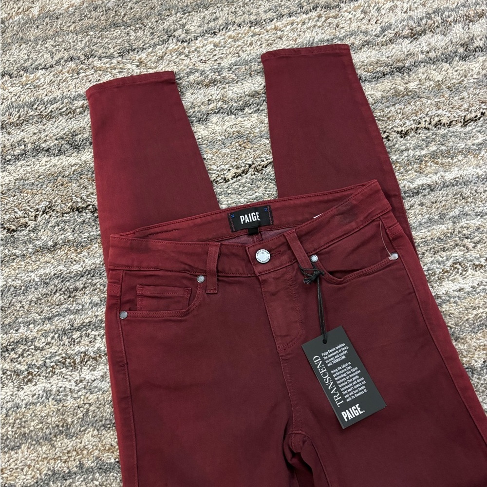 PAIGE Verdugo Ankle Skinny Vintage Jeans Sz 26 NWT | PAIGE Vintage Skinny Jeans - Picture 6 of 12